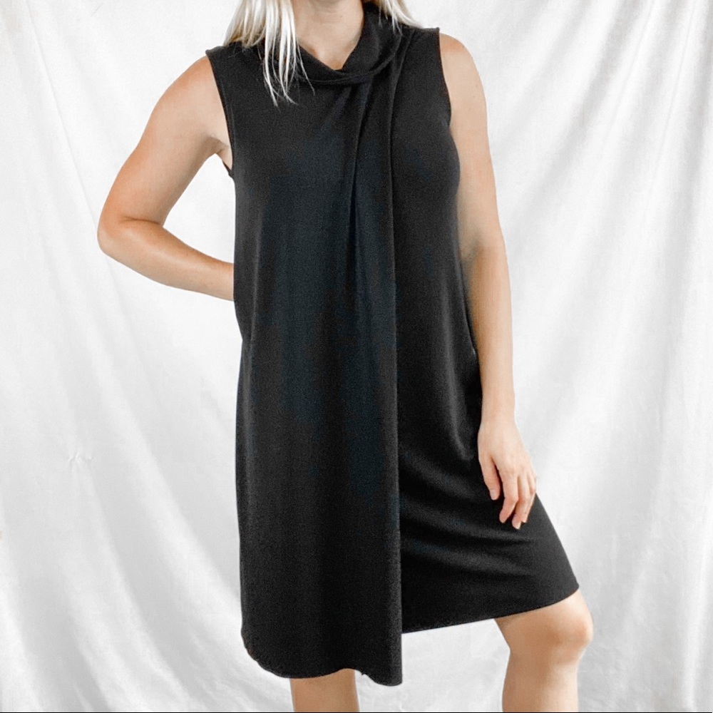 Banana Republic black sleeveless dress, size small
